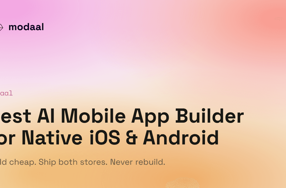 Modaal: plan-led native iOS and Android development from a Mac workspace