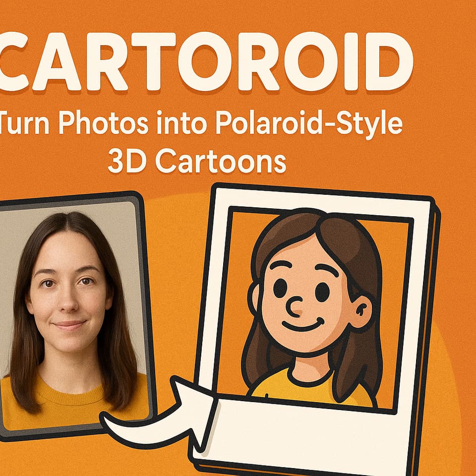 PolaToons: AI 3D Polaroid Cartoon Generator from Photos