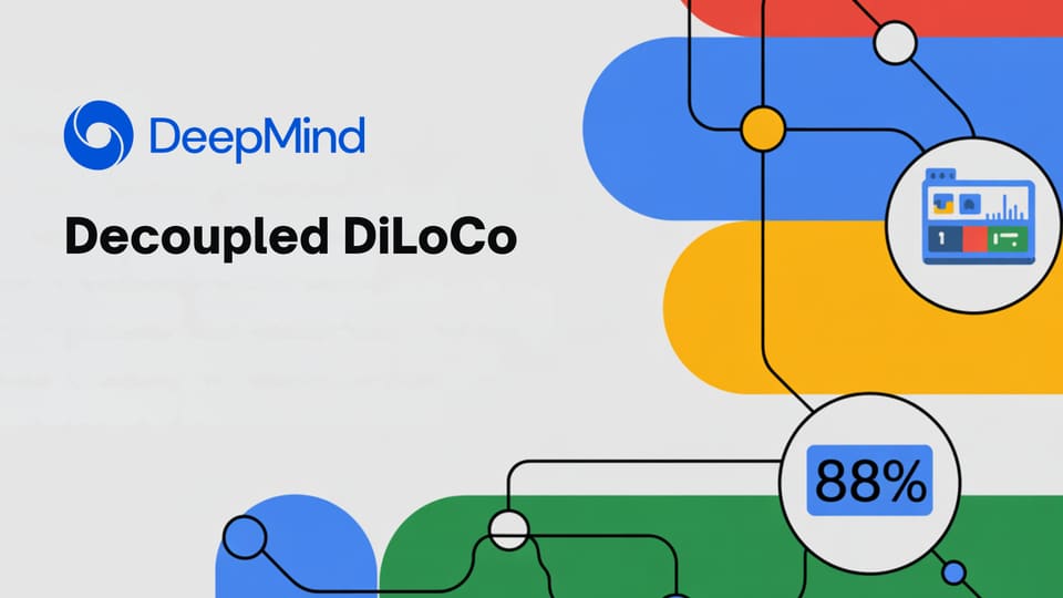Google DeepMind Unveils Decoupled DiLoCo for Resilient Large Scale AI Training