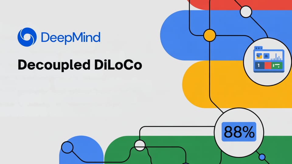 Google DeepMind Unveils Decoupled DiLoCo for Resilient Large Scale AI Training