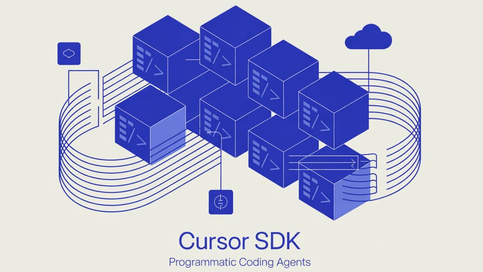 Cursor Launches TypeScript SDK for Building Programmable AI Coding Agents