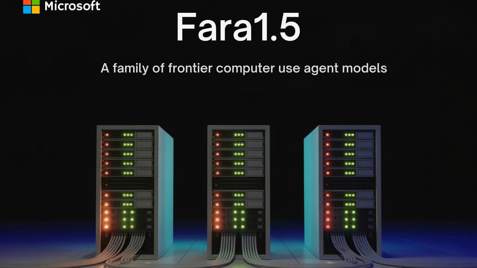 Microsoft Releases Fara1.5 Browser Agents Outperforming OpenAI and Gemini Models