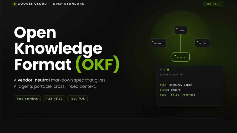 Google Cloud Launches Open Knowledge Format to Standardize AI Agent Context
