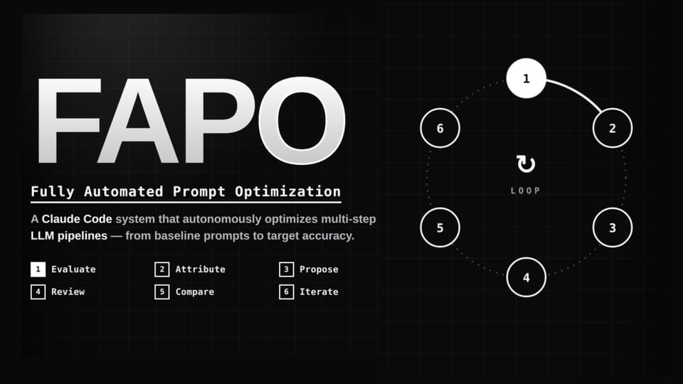 Cisco Open Sources FAPO to Automate Multi-Step LLM Prompt Pipeline Optimization