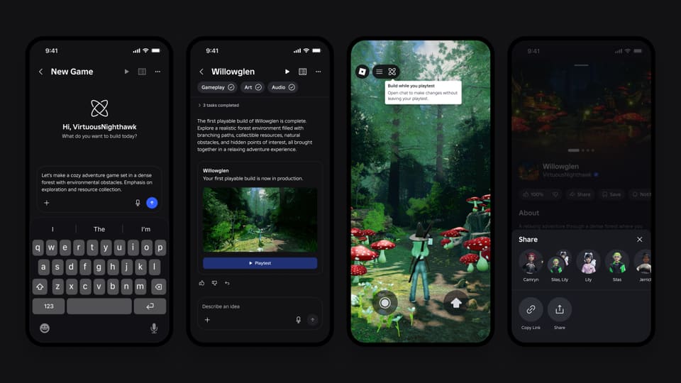 Roblox launches AI powered Build tools to simplify mobile game creation for everyone