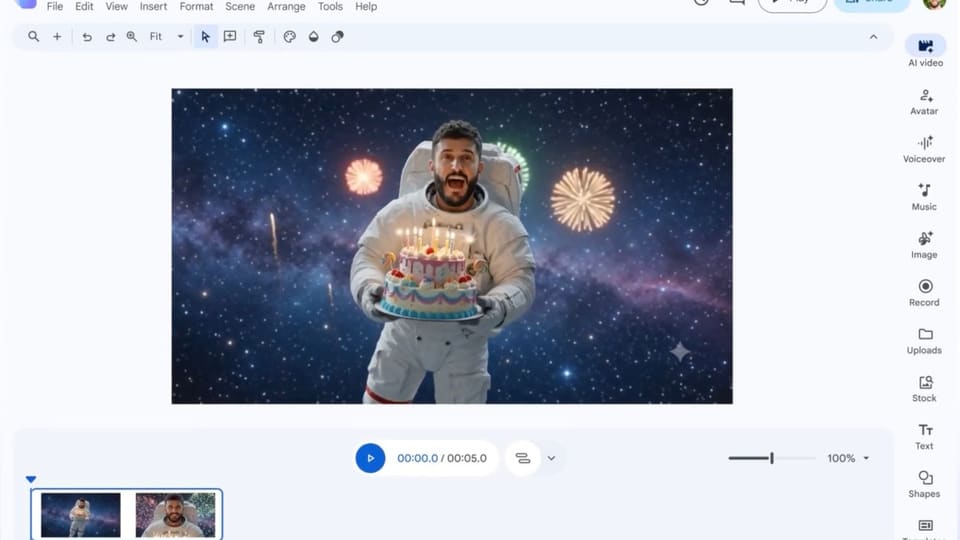 Google Vids adds personalized AI avatars and Gemini Omni video editing tools