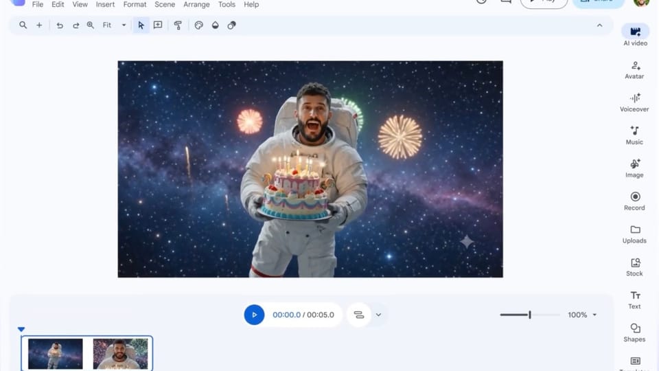Google Vids adds personalized AI avatars and Gemini Omni video editing tools
