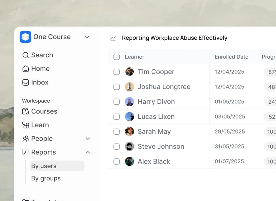 AI-Powered LMS & Course Builder