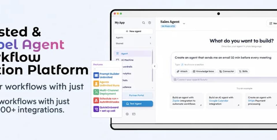 Best White Label AI Agent Builder Platform