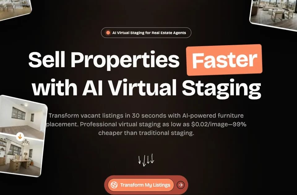 AI Virtual Staging Software