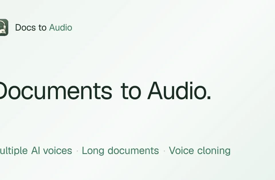 DocstoAudio