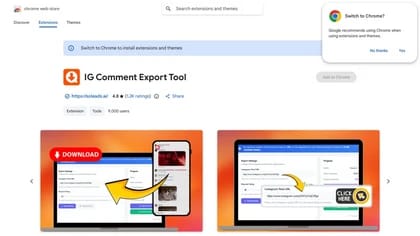 Instagram Comments Scraper