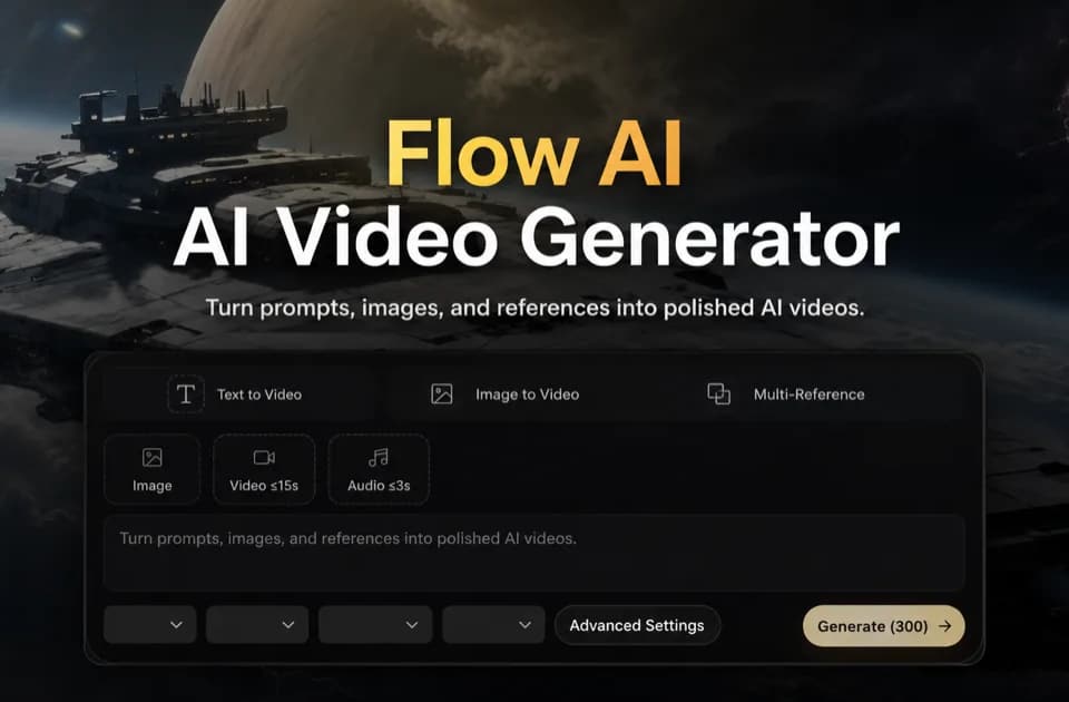 FlowAI.studio: plan video concepts with prompts and reference frames