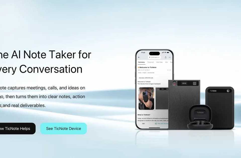 Transcribe Meetings & Generate Files with AI on TicNote Cloud