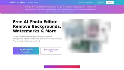 Free AI Photo Editor