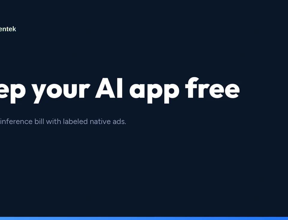 Adgentek adds labelled ad placements to conversational AI apps