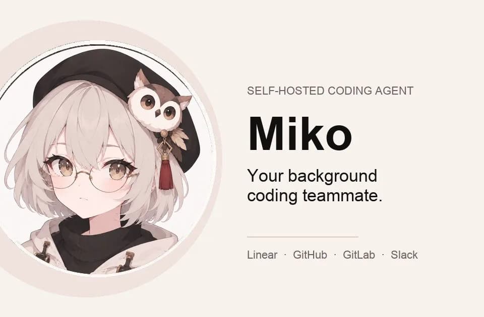Miko brings self-hosted coding agents into team conversations
