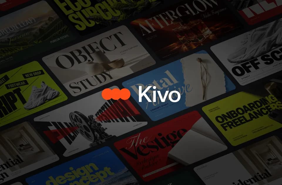 Kivo: build an editable slide deck from a visual reference