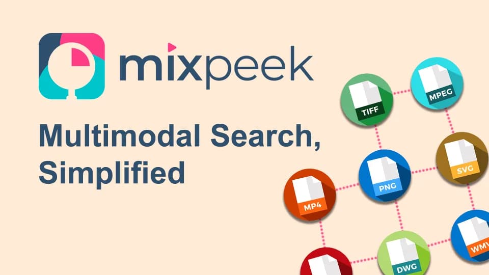 Mixpeek indexes the contents of media and documents for retrieval APIs