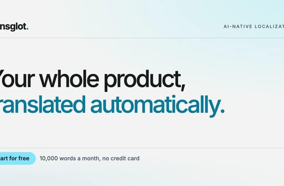 Transglot: connect translation drafts, validation and versioned delivery