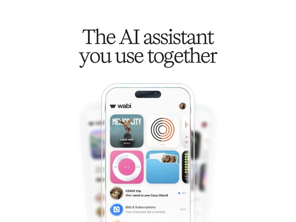 Wabi: a shared AI assistant for plans, group chats and personal interfaces