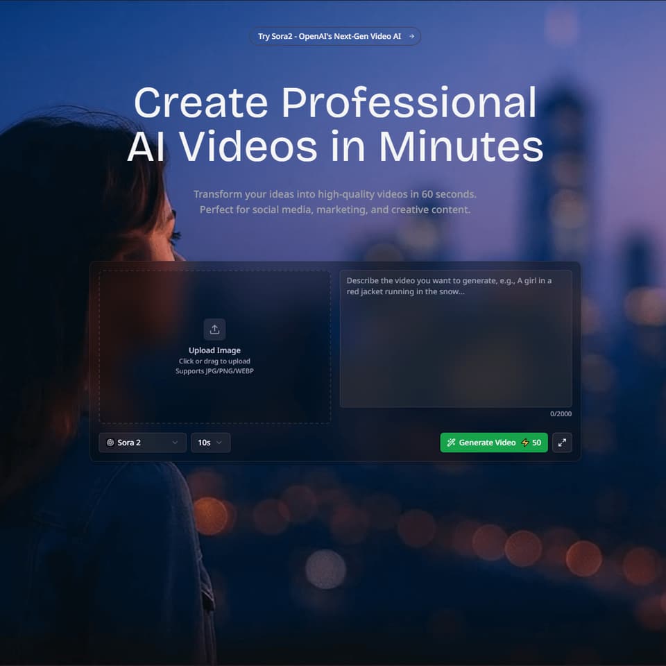 Create Professional AI Videos in Minutes