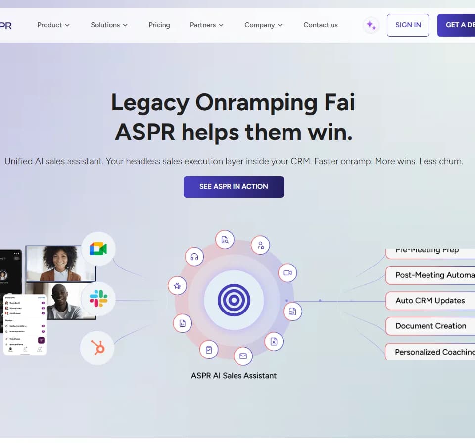 ASPR AI Sales Assistant