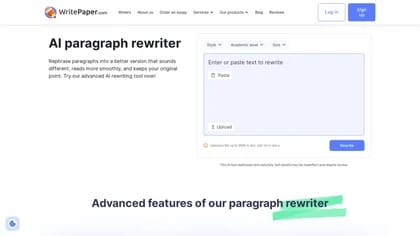 Paragraph Rewriter: Refresh any text for