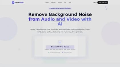 Cleanaudio.io