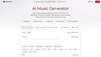 Free AI Music Generator & AI Music Tools